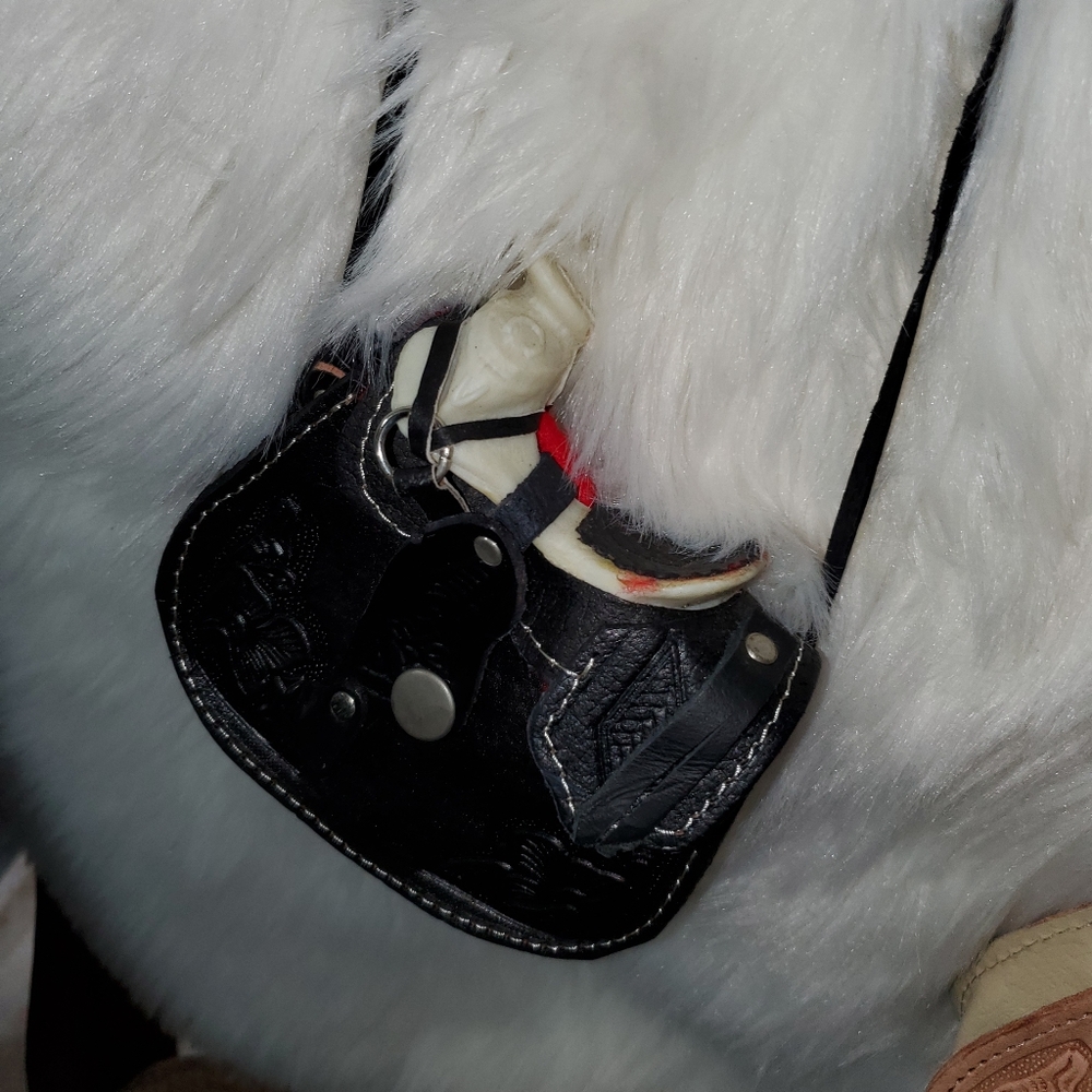 Mini saddle purse